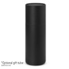 Optional gift tube black